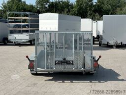 Variant 3516 B3 | MAXI LOAD | RAMPE | ALURIFFELBLECH 300X162CM 3500KG BAUMASCHINENANHÄNGER | BEAVERTAIL