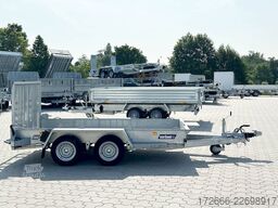 Variant 3516 B3 | MAXI LOAD | RAMPE | ALURIFFELBLECH 300X162CM 3500KG BAUMASCHINENANHÄNGER | BEAVERTAIL