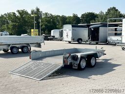 Variant 3516 B3 | MAXI LOAD | RAMPE | ALURIFFELBLECH 300X162CM 3500KG BAUMASCHINENANHÄNGER | BEAVERTAIL