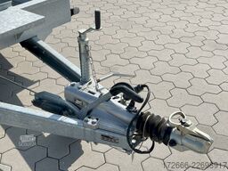 Variant 3516 B3 | MAXI LOAD | RAMPE | ALURIFFELBLECH 300X162CM 3500KG BAUMASCHINENANHÄNGER | BEAVERTAIL