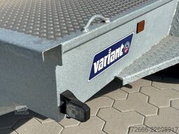 Variant 3516 B3 | MAXI LOAD | RAMPE | ALURIFFELBLECH 300X162CM 3500KG BAUMASCHINENANHÄNGER | BEAVERTAIL