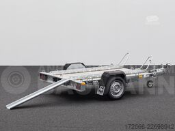 Martz GP 2 R PREMIUM | PARABELFEDERUNG | ALUBODEN 230X155CM 750KG 2ER MOTORRADANHÄNGER