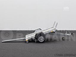 Martz GP 2 R PREMIUM | PARABELFEDERUNG | ALUBODEN 230X155CM 750KG 2ER MOTORRADANHÄNGER