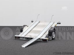 Martz GP 2 R PREMIUM | PARABELFEDERUNG | ALUBODEN 230X155CM 750KG 2ER MOTORRADANHÄNGER