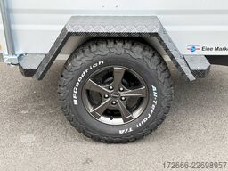 TPV Trailers | BÖCKMANN KT-EB2 | OFFROAD 202X107X72CM 1000KG DECKELANHÄNGER