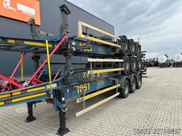 LAG stack of 3x 2012 LAG 40FT/45FT chassis / empty ...