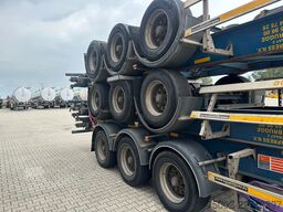 LAG stack of 3x 2012 LAG 40FT/45FT chassis / empty ...