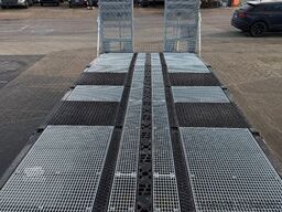 MAN Baumaschinen- Arbeitsbühnentransporter Rampen