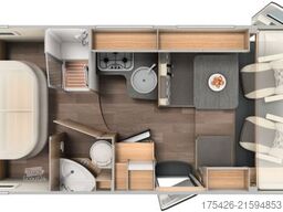 SUNLIGHT I 69 L *Queens-Bett*SAT*Solar*Lithium*1 .Hand*