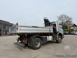 MERCEDES-BENZ Axor 1833 4x4 HAD Dreiseitenkipper mit MGK Kran
