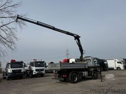 MERCEDES-BENZ Axor 1833 4x4 HAD Dreiseitenkipper mit MGK Kran