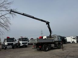 MERCEDES-BENZ Axor 1833 4x4 HAD Dreiseitenkipper mit MGK Kran