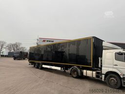 KRONE Sattelanhänger Koffer mit Ladebordwand