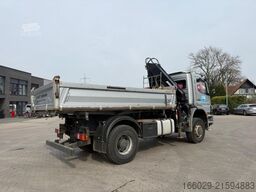 MERCEDES-BENZ Axor 1833 4x4 HAD Dreiseitenkipper mit MGK Kran
