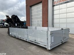 Laadplateau met Hiab 28 Tonmeter laadkraan 