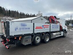 Volvo FM450 Crane Truck w/ 21 t/m HMF crane and Lift. 19