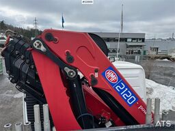 Volvo FM450 Crane Truck w/ 21 t/m HMF crane and Lift. 19