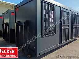 Decker Containerbau Kombicontainer, 20 ft halb Büro/ Lager