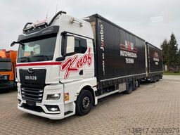 MAN TGX 26.510 6x2 LLL Retarder Jumbo Zug H&W Anhäng