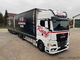 MAN TGX 26.510 6x2 LLL Retarder Jumbo Zug H&W Anhäng