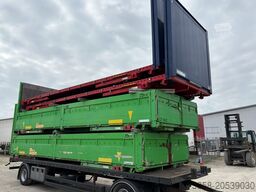 Krone Baustoff 7,45m Zurringe Bordwände Türen