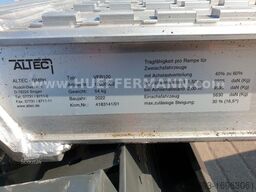 HÜFFERMANN 2-achs Tieflader Plattformanhänger HPA 20.72 LT