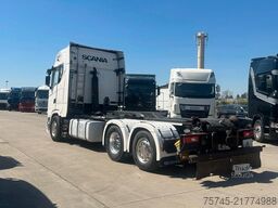 SCANIA S580 * V8 * HIAB * LEDER * LIFT * LENKACHSE *ALU