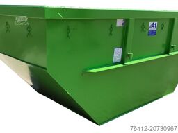 A1 Container Absetzmulde 7 m³ ? RAL 6018 Gelbgrün ? Absetzcontainer