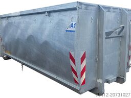 A1 Container 2. WAHL! ECOLINE 20 m³ verzinkt - Einflügeltür mit Gummidichtung - Abrollcontainer