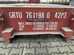 CIMC 40FT FLATRACK FLUSH FOLDING / CSC: 10/2027 / 10...