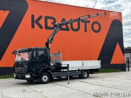 Corpo aperto Mercedes-Benz Atego 921 4x2 PK 7.501 / PLATFORM L=5010 mm