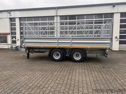 Möslein TTD 19 AB  neuer 19 t Tandemkipper TiefladerGitteraufsatz