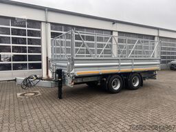 Möslein TTD 19 AB  neuer 19 t Tandemkipper TiefladerGitteraufsatz