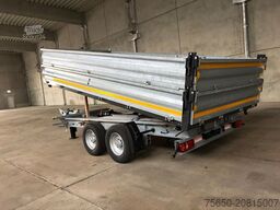 Möslein TTD13- BA Verzinkt  13 t Tandem Kipper Tiefladermit Bordwand- Aufsatz-- Neufahrzeug --