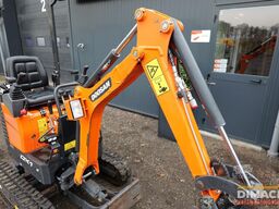 Doosan DX10Z Hydr. snelwissel - 1176 kg - 2 bakken - K...