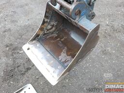 Doosan DX10Z Hydr. snelwissel - 1176 kg - 2 bakken - K...