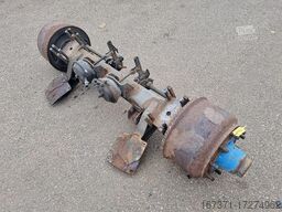 BPW HEAVT DUTY TRAILER AXLE   SINGLE TIRES  15 CM