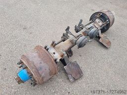 BPW HEAVT DUTY TRAILER AXLE   SINGLE TIRES  15 CM