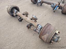 SAF TRAILER AXLE DRUM SINGLE TIRE.