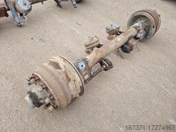 SAF TRAILER AXLE DRUM SINGLE TIRE.
