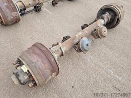 SAF TRAILER AXLE DRUM SINGLE TIRE.