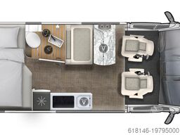 EURA MOBIL VAN 595 HB  Automatikgetriebe, Rückfahrkamera