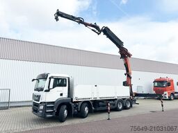 MAN TGS 35.440 8x4 BL TGS 35.440 8x4 BL, Navi, Heckkran Palfinger PK42002 SH-F + Jip PJ 060 B, 24,9m-730kg, Funk