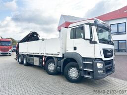 MAN TGS 35.440 8x4 BL TGS 35.440 8x4 BL, Navi, Heckkran Palfinger PK42002 SH-F + Jip PJ 060 B, 24,9m-730kg, Funk