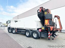 MAN TGS 35.440 8x4 BL TGS 35.440 8x4 BL, Navi, Heckkran Palfinger PK42002 SH-F + Jip PJ 060 B, 24,9m-730kg, Funk