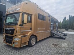 MAN TGS 26.480 5-Pferde Wohnabteil JL 4 Rampen