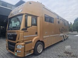 MAN TGS 26.480 5-Pferde Wohnabteil JL 4 Rampen