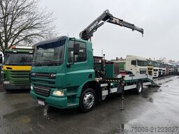 Daf CF220 Maschinentransporter Kran Hiab 102