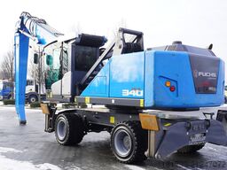 Fuchs MHL 340 S5 material handling excavator