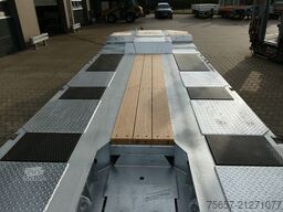 MÜLLER-MITTELTAL 4-achs Anh. Tieflader, Klapprampe, Gummibelag